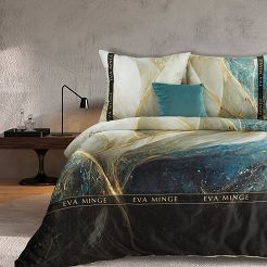 Pościel satynowa SELENA 160x200 Eva Minge Eurofirany wielokolorowy
