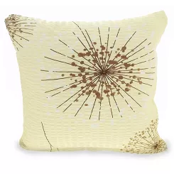 Poszewka z kory 50x60 wzór dmuchawce na kremie