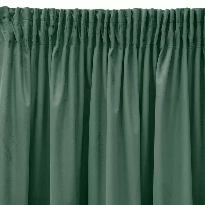 Zasłona gotowa na taśmie SIBEL 140x270 Pierre Cardin Eurofirany ciemnomiętowa