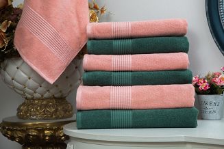 Ręcznik bawełniany VESTA 70x140 różowy
