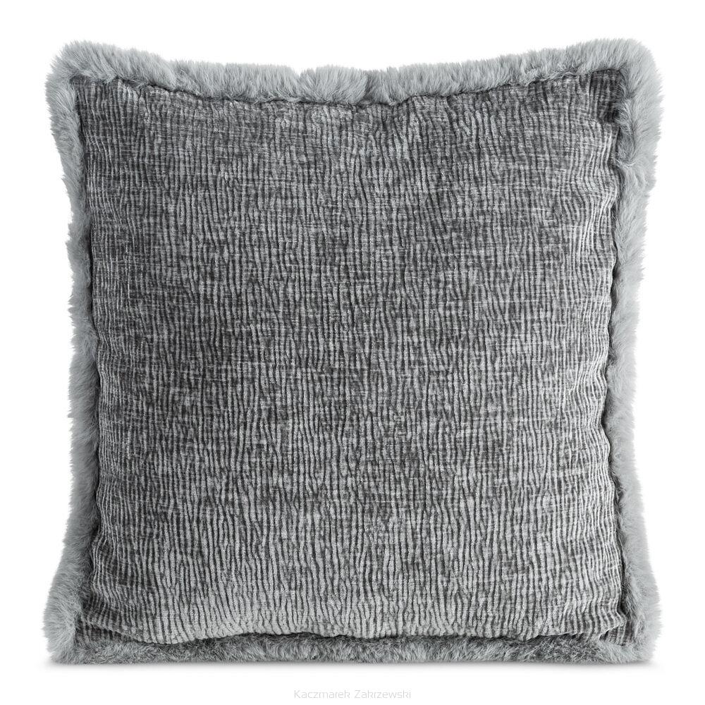 Poszewka dekoracyjna BLANCA 45x45 Eurofirany stalowy