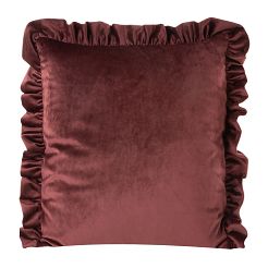 Poszewka dekoracyjna VELVET 45x45 Eurofirany czerwony