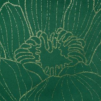 Obrus dekoracyjny BLINK 35x180 Eurofirany ciemnozielony