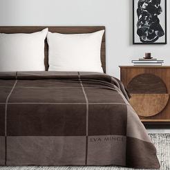 Koc narzuta ELEGANT4 220x240 Eva Minge Eurofirany brązowy