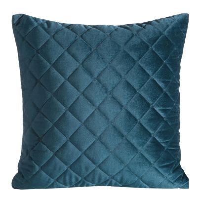 Poszewka dekoracyjna RIA1 45x45 Eurofirany ciemnoturkusowy