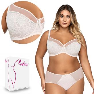 Biustonosz Soft Crystal AV 1396 miękki biały