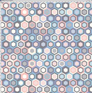 Piżama damska LUNA kod 599 niebieska