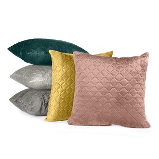 Poszewka dekoracyjna DIMON 40x40 Eurofirany granatowy