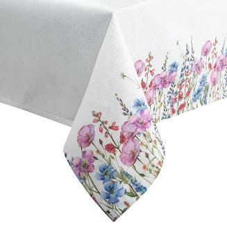 Obrus dekoracyjny RUBY 220x140 Eurofirany biały