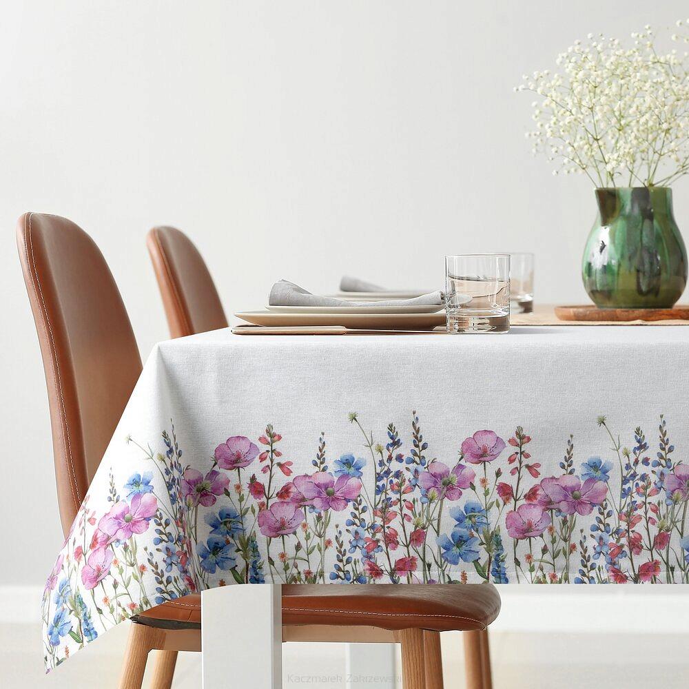 Obrus dekoracyjny RUBY 220x140 Eurofirany biały