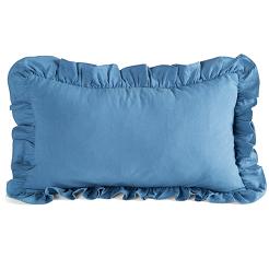 Poszewka dekoracyjna FALBANKA 30x50 Eurofirany granatowy