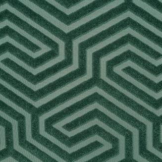 Zasłona gotowa na przelotkach ZAS 140x250 Pierre Cardin Eurofirany ciemnozielony