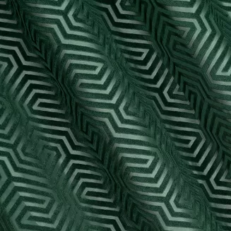 Zasłona gotowa na przelotkach ZAS 140x250 Pierre Cardin Eurofirany ciemnozielony
