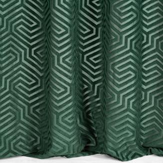 Zasłona gotowa na przelotkach ZAS 140x250 Pierre Cardin Eurofirany ciemnozielony