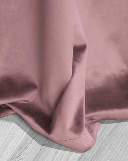 Pudrowa Zasłona Welurowa 140x250 Velvet Soft