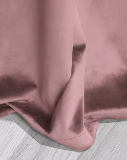 Pudrowa Zasłona Welurowa 140x250 Velvet Soft