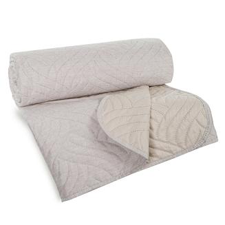 Narzuta dekoracyjna LEN 200x220 beżowy