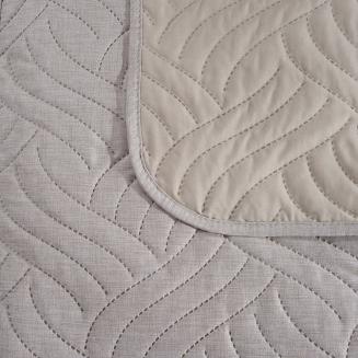 Narzuta dekoracyjna LEN 200x220 beżowy