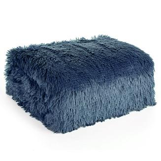 Koc narzuta TIFANY Design91 granatowy