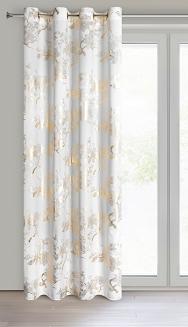 Zasłona gotowa na przelotkach CELIA 140x250 Eurofirany biały