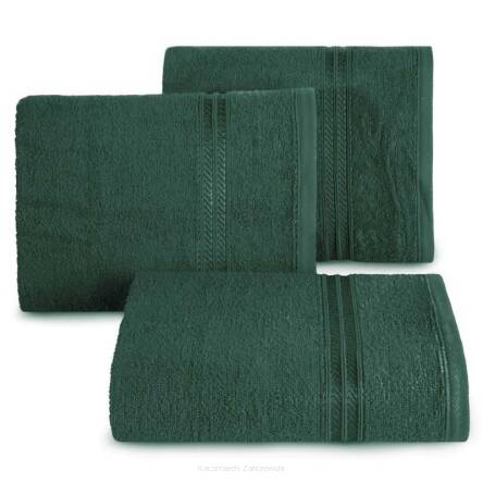 Ręcznik LORI 30x50 Eurofirany ciemny zielony