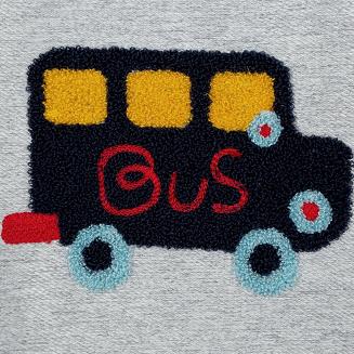 Zasłona gotowa na przelotkach ALVIN 140x250 Eurofirany srebrny