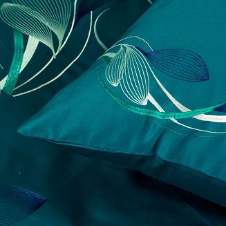 Pościel satynowa ST 200x220 Eurofirany turkusowy