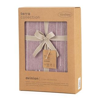 Pościel bawełniana AVINION8 160x200 Eurofirany wrzosowy