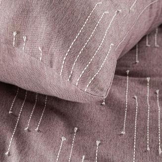 Pościel bawełniana AVINION8 160x200 Eurofirany wrzosowy