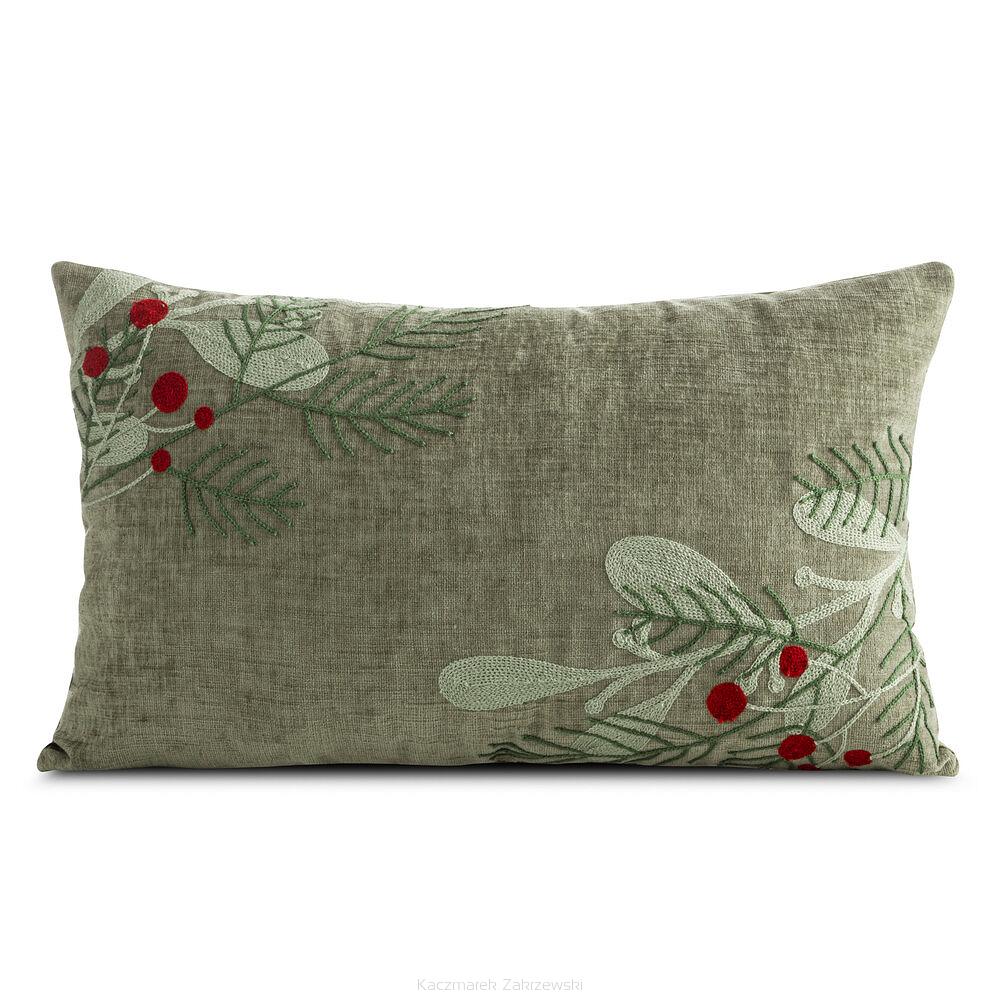Poszewka dekoracyjna świąteczna 30x50 Eurofirany zielony