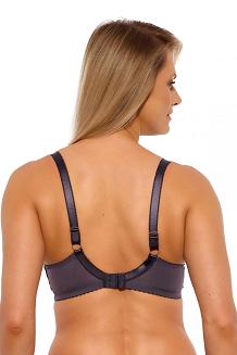 Biustonosz GAIA Semi-Soft Keto 1134 półusztywniany grafitowy