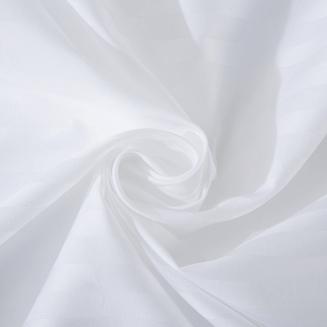 Poszewka z adamaszku satyna bawełniana 40x60 biała