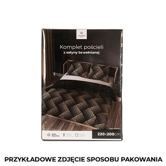 LUXE Komplet pościeli z bawełny satynowej 160x200cm 100057/SAT/000/160200/1
