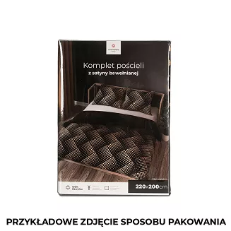 LUXE Komplet pościeli z bawełny satynowej 160x200cm 100057/SAT/000/160200/1