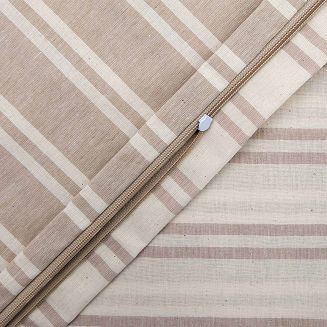 Pościel bawełniana MADRAS 2 160x200 COTTONLOVE EXCLUSIVE beżowa paski