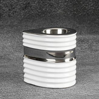 Świecznik dekoracyjny ZELDA Eurofirany biały