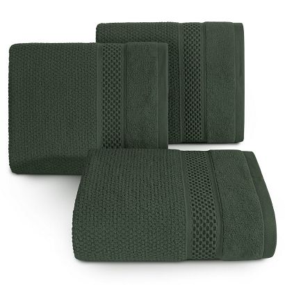 Ręcznik bawełniany DANNY 70x140 Eurofirany zielony