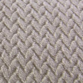 Koc narzuta na łóżko CINDY-3 200x220 srebrny