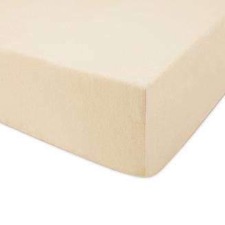 Prześcieradło jersey z gumką 160x200 Darymex jasny beż