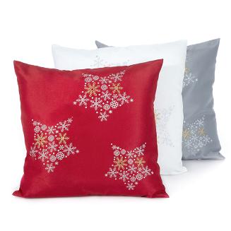 Poszewka dekoracyjna ALEX 45x45 Eurofirany srebrny