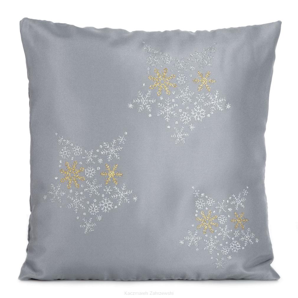 Poszewka dekoracyjna ALEX 45x45 Eurofirany srebrny