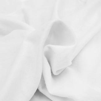 Prześcieradło flanelowe z gumką 220x200 Darymex białe