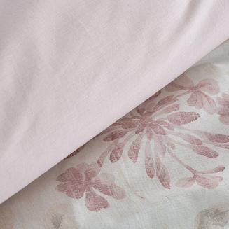 Pościel bawełniana LILA 140x200 Eurofirany pudrowy róż