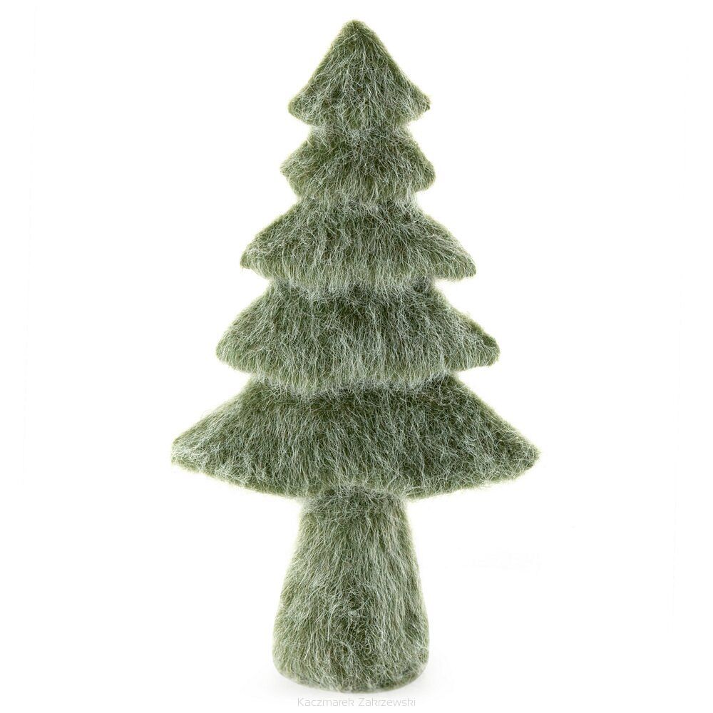 Figurka świąteczna  17x9x32 Eurofirany zielony