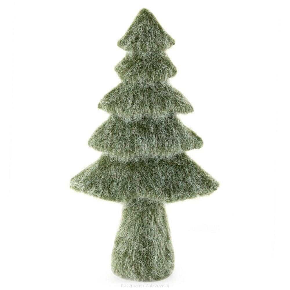 Figurka świąteczna  17x9x32 Eurofirany zielony