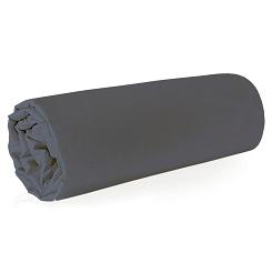 Prześcieradło satynowe bez gumki NOVA 180x210 Eurofirany stalowe