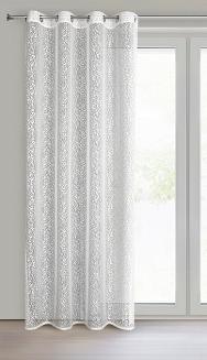 Zasłona gotowa na przelotkach MERA 140x250 Eurofirany biały