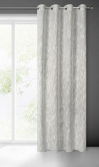 Zasłona gotowa na przelotkach ANIKA 140x250 Eurofirany beżowy