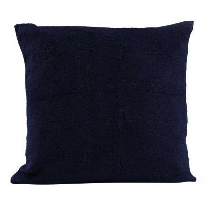 Poszewka frotte jednobarwna 40x40 Darymex granatowa