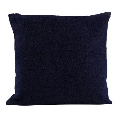 Poszewka frotte jednobarwna 40x40 Darymex granatowa